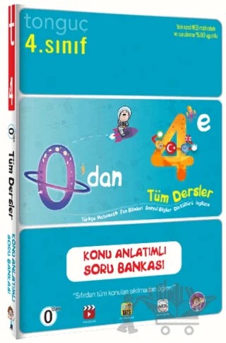0'dan 4'e Konu Anlatımlı Soru Bankası – Kolektif – Tonguç Akademi kitap kapağı