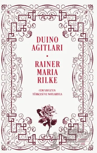 Duino Ağıtları – Rainer Marıa Rilke – Everest Yayınları kitap kapağı