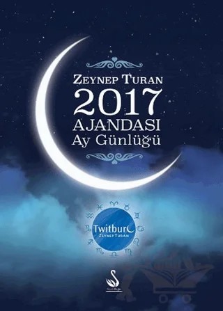 2017 Ajandası Ay Günlüğü – Zeynep Turan – Siyah Kuğu Yayınları kitap kapağı