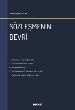 Sözleşmenin Devri – Gizem Yağmur Yılmaz – Seçkin Yayıncılık kitap kapağı
