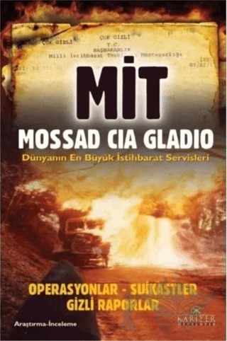 MİT Mossad CIA Gladio – Ali Kuzu – Kariyer Yayınları kitap kapağı