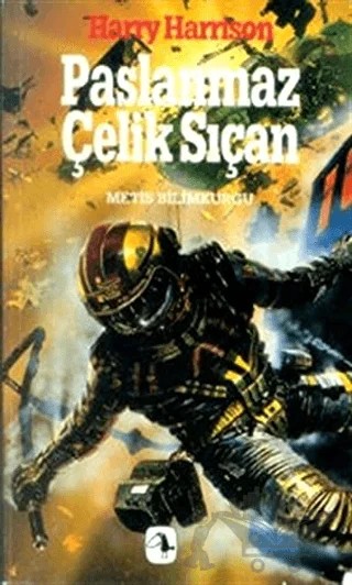 Paslanmaz Çelik Sıçan – Harry Harrison – Metis Yayınları kitap kapağı