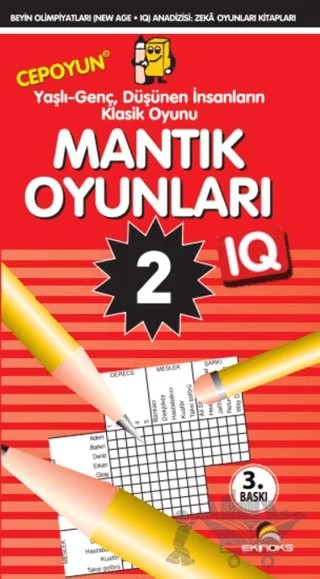 Mantık Oyunları 2 – Ahmet Karaçam – Ekinoks Yayın Grubu kitap kapağı