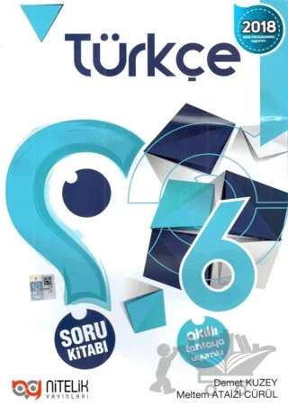 6. Sınıf Türkçe Soru Kitabı – Demet Kuzey, Meltem Ataizi Cürül – Nitelik Yayınları - Bayilik kitap kapağı
