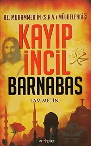 Kayıp İncil Barnabas – İskender Özdemir – Kripto Basım Yayın kitap kapağı