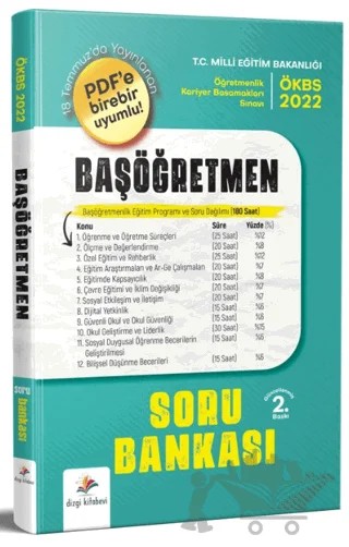 Başöğretmen Birebir PDF Uyumlu Soru Bankası – Kolektif – Dizgi Kitap kitap kapağı