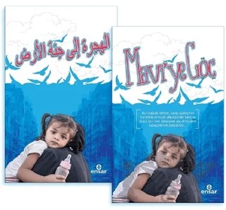 Mavi'ye Göç – Laith Al-Haiek, Zeynep Oktay – Ensar Neşriyat kitap kapağı