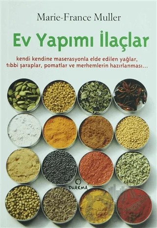 Ev Yapımı İlaçlar – Marie-France Muller – Dharma Yayınları kitap kapağı