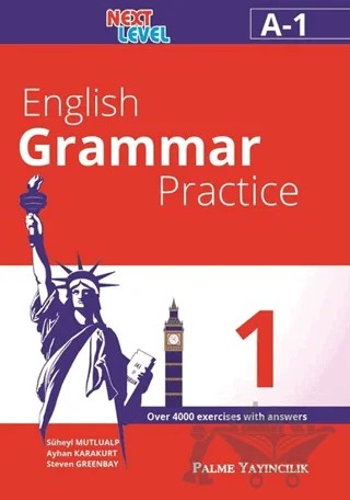 English Grammar Practice 1 (A-1) – Ayhan Karakurt, Steven Greenbay, Suheyl Mutlualp – Palme Yayıncılık kitap kapağı