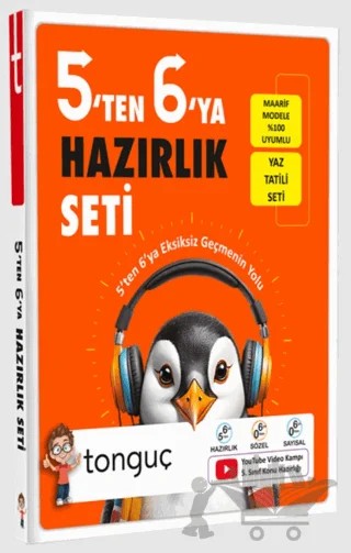 5'ten 6'ya Hazırlık Seti – Kolektif – Tonguç Akademi kitap kapağı