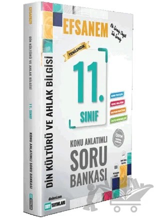 11. Sınıf Din Kültürü ve Ahlak Bilgisi Efsane Konu Anlatımlı Soru Bankası – Kolektif – DDY Yayınları kitap kapağı