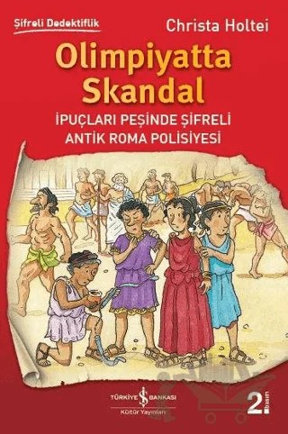 Olimpiyatta Skandal – Christa Holtei – İş Bankası Kültür Yayınları kitap kapağı