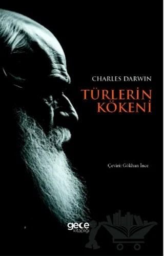 Türlerin Kökeni – Charles Darwin – Gece Kitaplığı kitap kapağı