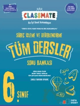 6. Sınıf Classmate Tüm Dersler Soru Bankası – Kolektif – Okyanus Yayınları kitap kapağı