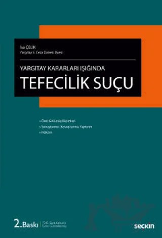 Tefecilik Suçu – İsa Çelik – Seçkin Yayıncılık kitap kapağı