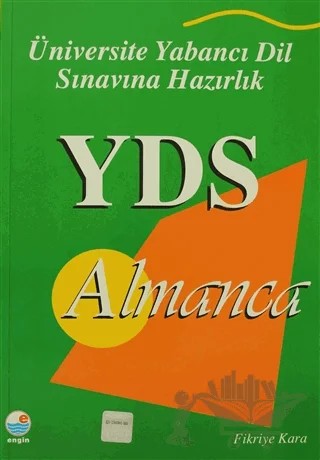 YDS Almanca – Fikriye Kara – Engin Yayınevi kitap kapağı