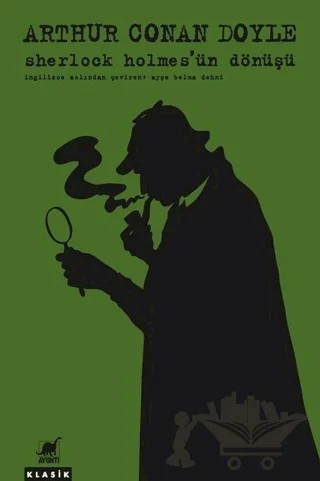 Sherlock Holmes’ün Dönüşü – Sir Arthur Conan Doyle – Ayrıntı Yayınları kitap kapağı