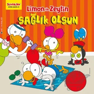 Limon ile Zeytin - Sağlık Olsun – Salih Memecan – Mart Yayınları kitap kapağı