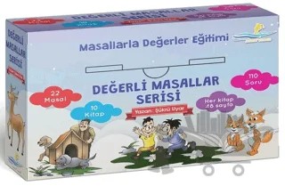 Değerli Masallar Serisi (10 Kitap Takım) – Şükrü Uyar – Altın Yunus Yayınları kitap kapağı