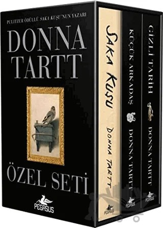 Donna Tartt Özel Seti (Kutulu - 3 Kitap) – Donna Tartt – Pegasus Yayınları kitap kapağı
