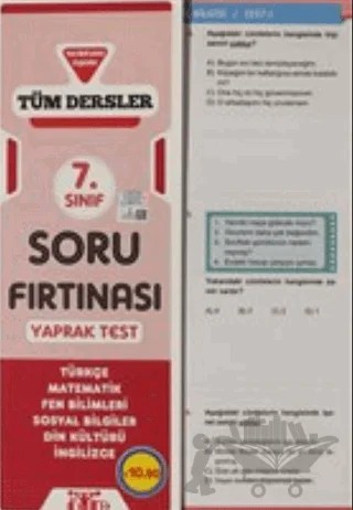 7. Sınıf Tüm Dersler Yaprak Test – Kolektif – Karatay Yayınları kitap kapağı