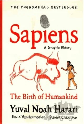 Sapiens – Yuval Noah Harari – Vintage kitap kapağı