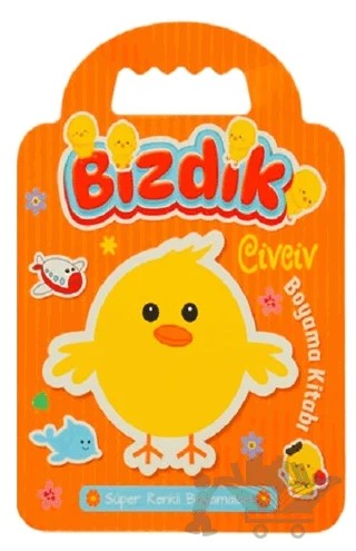 Bızdık Boyama - Civciv – Kolektif – Net Çocuk Yayınları kitap kapağı