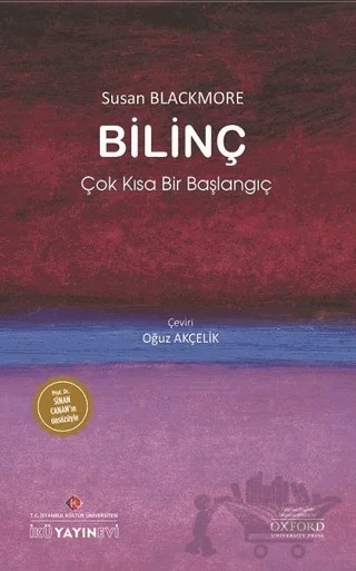 Bilinç – Susan Blackmore – İstanbul Kültür Üniversitesi - İKÜ Yayınevi kitap kapağı