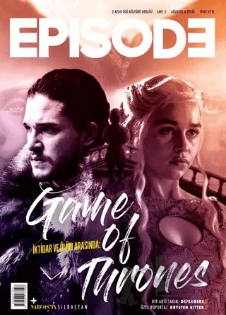 Episode Dizi Kültürü Dergisi Sayı: 5 Ağustos - Eylül 2017 – Episode Dergisi kitap kapağı