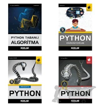 Python Öğreniyorum Eğitim Seti – Kolektif – Kodlab Yayın Dağıtım kitap kapağı