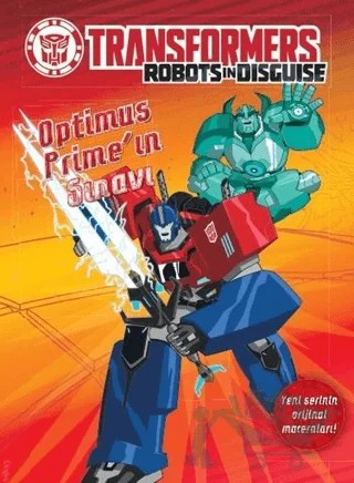 Transformers - Optimus Prime'in Sınavı – Kolektif – Doğan Egmont Yayıncılık kitap kapağı