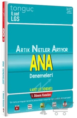 8. Sınıf LGS Ana Denemeleri – Kolektif – Tonguç Akademi kitap kapağı