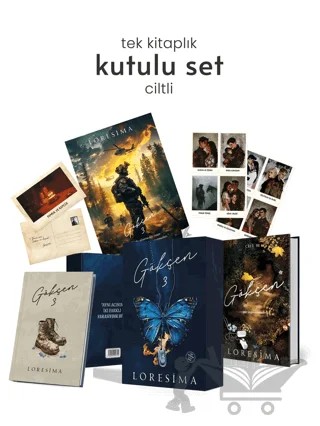 Gökçen 3: Güz Yağmurları - Hediyeli Özel Kutu – Loresima – Ephesus Yayınları kitap kapağı