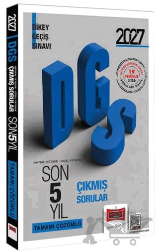 2027 DGS Sayısal-Sözel Yetenek Tamamı Çözümlü Son 5 Yıl Çıkmış Sorular – Kolektif – Yargı Yayınevi kitap kapağı