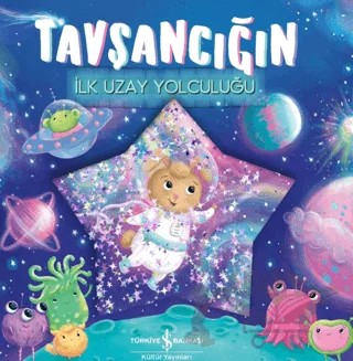 Tavşancığın İlk Uzay Yolculuğu – Stephanie Moss – İş Bankası Kültür Yayınları kitap kapağı