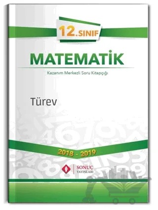 12. Matematik Sınıf Türev – Kolektif – Sonuç Yayınları kitap kapağı
