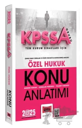2025 KPSS-A Grubu Tüm Kurum Sınavları İçin Özel Hukuk Konu Anlatımı – Kollektif – Yargı Yayınevi kitap kapağı