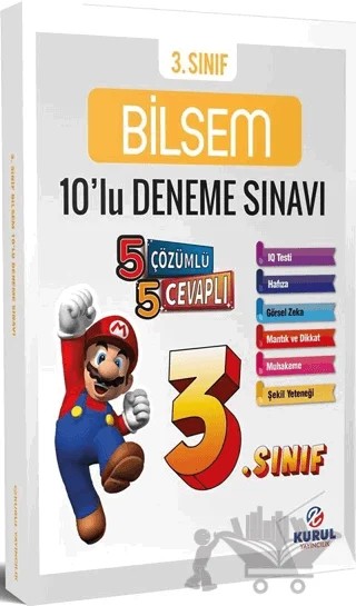 3. Sınıf Bilsem 10 lu Deneme Sınavı – Kolektif – Kurul Yayıncılık kitap kapağı
