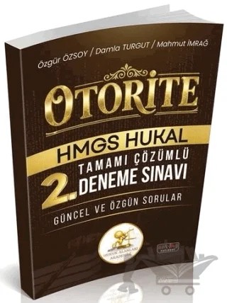 HUKAL OTORİTE HMGS 2. Deneme – Özgür Özsoy, Damla Turgut, Mahmut İmrağ – Savaş Yayınevi kitap kapağı