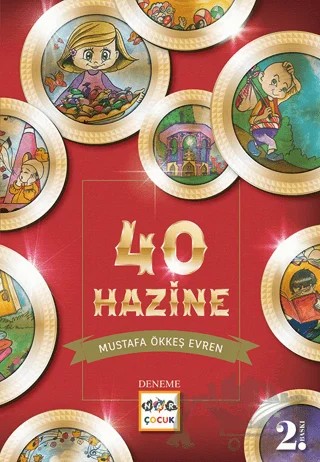 40 Hazine – Mustafa Ökkeş Evren – Nar Çocuk kitap kapağı