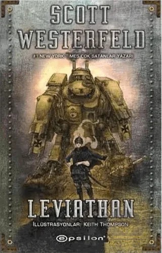 Leviathan – Scott Westerfeld – Epsilon Yayınevi kitap kapağı