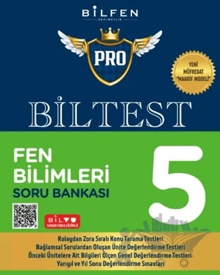 5. Sınıf Fen Bilimleri Biltest Pro Soru Bankası – Kolektif – Bilfen Yayıncılık kitap kapağı