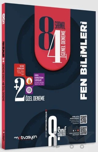 8. Sınıf 12'li Fen Bilimleri Denemeleri – Kolektif – Motivasyon Yayınları kitap kapağı