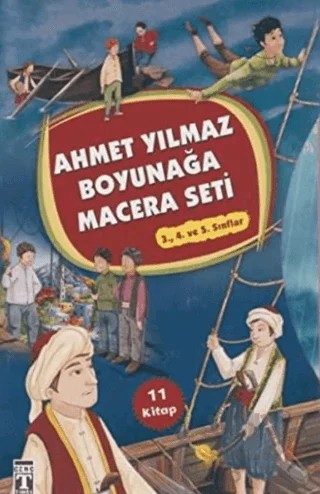 Ahmet Yılmaz Boyunağa Macera Seti (11 Kitap Takım) – Ahmet Yılmaz Boyunağa – Genç Timaş kitap kapağı