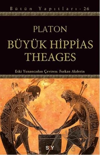 Büyük Hippias Theages – Platon (Eflatun) – Say Yayınları kitap kapağı