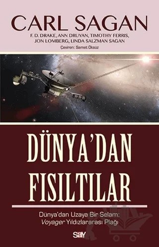 Dünya’dan Fısıltılar – Carl Sagan – Say Yayınları kitap kapağı
