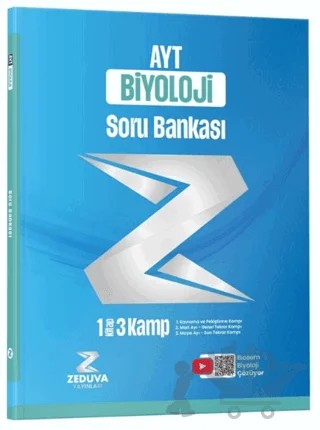 Biosem AYT Biyoloji 1 Kitap 3 Kamp Soru Bankası – Semih Akpınar – Zeduva Yayınları kitap kapağı