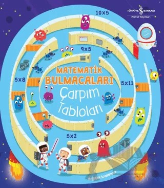 Matematik Bulmacaları - Çarpım Tabloları – William Potter – İş Bankası Kültür Yayınları kitap kapağı