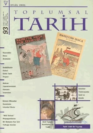 Toplumsal Tarih Dergisi Sayı: 93 – Tarih Vakfı Yurt Yayınları - Toplumsal Tarih Dergisi kitap kapağı