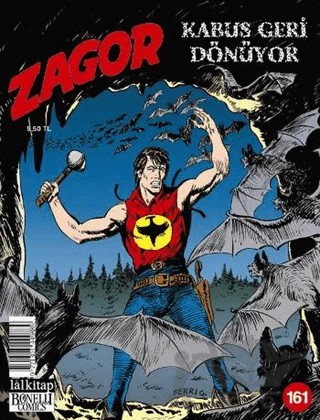Zagor Sayı: 161 - Kabus Geri Dönüyor – Lal Kitap kitap kapağı